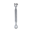 Tensor de 3/8" x 6" Acero Forjado OJO-QUIJADA, Galv. Inmersión en Caliente (Carga Max. 1200 lbs).