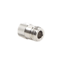Conector N Hembra de Anillo Plegable para cable RG-316, Niquel/ Oro/ Teflón.