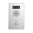 Video Intercomunicador IP, 2 líneas SIP, 2 relevadores con botón para llamada, Onvif, anti-vandálico, PoE, IP65 e IK10, PoE