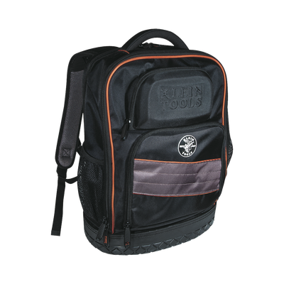 [55439BPTB] Mochila para herramientas y computadora portátil Tradesman Pro™ en poliéster negro con 25 bolsillos (No incluye herramientas).