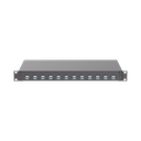 Distribuidor de Fibra Óptica, Con 12 Conectores LC Duplex (24 Fibras), Para Fibra Multimodo OM3/OM4, 1 UR