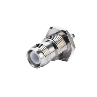 [RP-1212-C] Conector TNC Hembra Inverso para Chasis de Anillo Plegable para Cable RG-58/U.