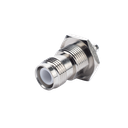 Conector TNC Hembra Inverso para Chasis de Anillo Plegable para Cable RG-58/U.