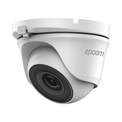 [E50-TURBO-G3] Turret TURBOHD 5 Megapíxel / 85° de Visión / Lente 2.8 mm / Exterior IP66 / IR EXIR 20 mts / TVI-AHD-CVI-CVBS / Metal