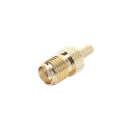 Conector SMA Hembra Inverso de anillo plegable para cable RG-174/U, BELDEN 8216.