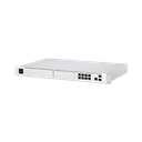 UniFi OS Console: Dream Machine Pro, with 1 port Gigabit WAN RJ45, 1 port WAN 10G SFP+ / 8 ports LAN Gigabit RJ-45, and one disk drive HDD 3.5" (Not included)