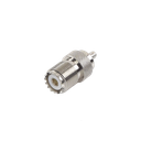 Conector UHF hembra (SO-239) de anillo plegable para cable RG-58/U, RG-142/U.