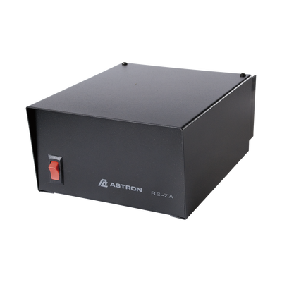 [RS-7A] Fuente de Poder, 13.8 Vcc, 7 A, 96.6 W, Entrada 115 Vca, Regulación Electrónica, Disipador de Calor