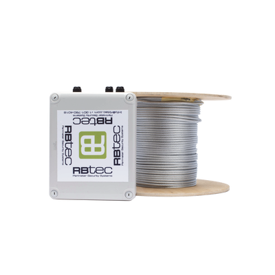 [IROC-1Z-500-V2] Kit de Cable Sensor Perimetral IRONCLAD para Cercas Ciclónicas / 152 METROS / 1 ZONA / Sin Falsas Alarmas por Viento / TODO Incluido/TARJETA LPU400/ Calibración por Software
