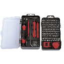 Juego de Reparación de Pantallas o Dispositivos Electrónicos de Uso Fino con 115 piezas con Estuche de Almacenaje.