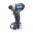 Atornillador de Impacto, entrada hexagonal de ¼”.  2 baterías de 12v de 1.5 amperes y cargador.
