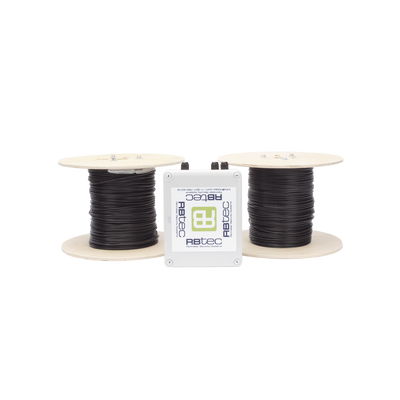 [MIC2Z1000V2] MICALERT Cable Sensor para Paredes, Rejas Rigidas o barandales / 2 zonas de 305 metros / 610 Metros de Protección Total/Tarjeta LPU400/Calibración via software