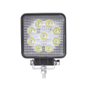 Luz de trabajo de 9 LED , 2300 Lúmenes, 27 Watts, 10-30 Vcc, IP67