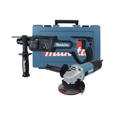 [HR2475X4] Kit de Martillo Rotatorio SDS PLUS HR2475X4  y Esmeriladora Angular 9557NB de 4-1/2 in