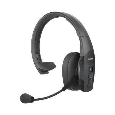 [B450-XTMS] BlueParrott B450-XT MS , cancelación de ruido del 96%, Bluetooth, IP64, control de voz, para ambientes ruidosos (204305).