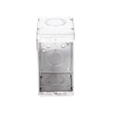 Caja (Chalupa) Multigang de 1 Gang/ Profundidad de 2-1/2 Pulgadas (6.35 cm)/ 8 TKO (1/2 y 3/4).