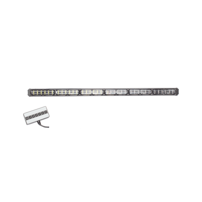 [XLT2136A] Barra de luz de advertencia de 6 Módulos de 6 LED, 30 Pulgadas, Ambar