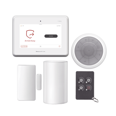 [PROA7PLUSKMPC] Kit de Panel de Alarma PROA7PLUS con Sirena, Sensor de Movimiento, Contacto Magnetico y Control Remoto