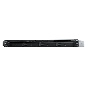 NAS RackStation RS822+ | 4 Bahías | 1U | AMD Ryzen V1500B | 32 GB DDR4 ECC | 4 Puertos 1GbE | Expansión PCIe | Compatible con SSD NVMe | Sistema Operativo Synology DSM.