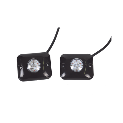 [X1212W] Estrobos Ocultos de 12 LED, Color Claro