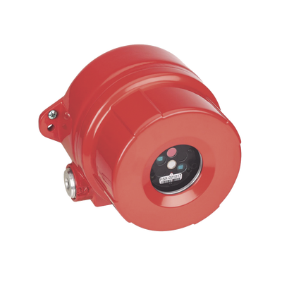 [FS24X-911-21-1] Detector De Incendio Y Llamas Multiespectro QuadBand™ Triple IR, Campo de visión 90º, Reles 4-20 mA, Carcasa de Aluminio sin Cobre, 2 entradas NPT de ¾”, Serie FS24X