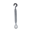 Tensor de 5/8" x 9" Acero Forjado OJO-GANCHO Galv. Inmersión en Caliente (Carga Max. 2250 lbs).