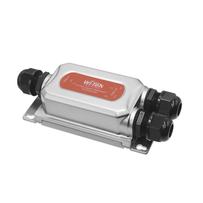 [WIPOE22EO] Extensor PoE para exterior / Entrada PoE de 90W y 2 salidas PoE de 60W y 30W / Protección IP68 / Ideal para Aplicaciones de CCTV