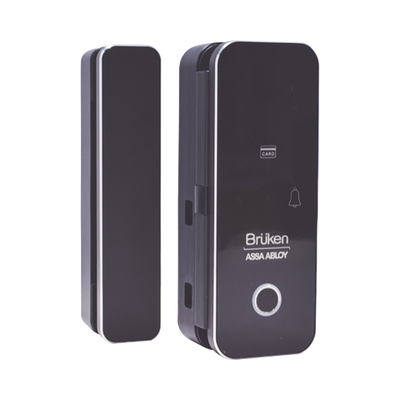 [BRK3553] Cerrojo Electrónico con Lector de Huella / Tarjeta para Puerta de Vidrio