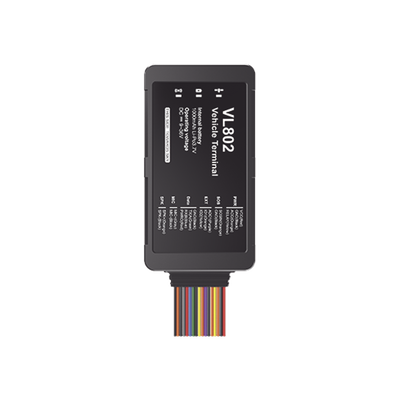 [VL802] Localizador vehicular 4G Boton de Emergencia y Relevador incluidos / detección de apertura de puertas / multiples salidas digitales / compatible con sensor ultrasonico de combustible