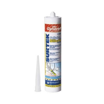 [SYS-113-450] Silicón Sellador Transparente de Uso General (280 ml).