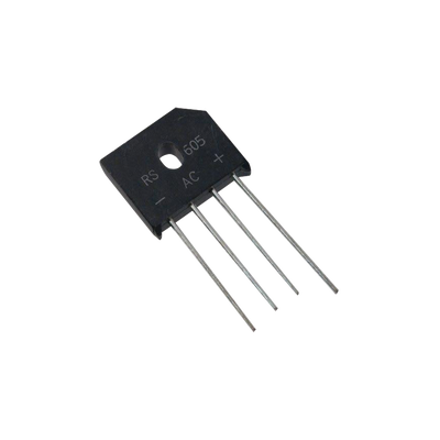 [RS-606] Puente Rectificador en Línea de 6 Amp., 800 PIV, Silicio, 420 RMS.