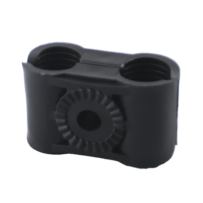 [CB-12] Paquete de 10 Sujetadores Plasticos Para Cable Coaxial de 1/2"
