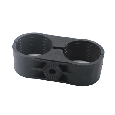[CB158] Paquete de 10 Sujetadores Plasticos Para Cable Coaxial de  1- 5/8"