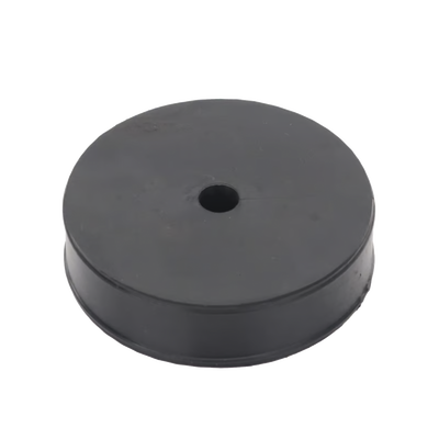 [CI-1-38] Inserto de Caucho de 4" Con Un Orificio para Cable de 3/8 in