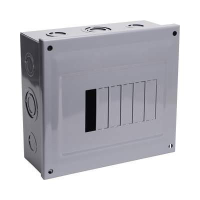 [C2Q06S] Centro de Carga para Sobreponer, 06 Polos, 60 A, 1 Fase 3 Hilos, 120/240 V AC, 60Hz