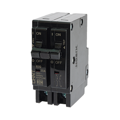 [B2QP220E] Interruptor Termomagnético Enchufable, Serie: B2Q, 2P, 20A, 240V (SKU:1002279)