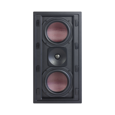[ELITE-26] BOCINA DE PARED | 2 WOOFERS DE FIBRA DE CARBONO 6.5'' | TWEETER DE TITANIO 1'' | 200W