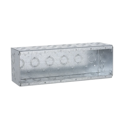 [HUB-965] Caja Multigang de 6 Gangs/ Profundidad de 3-1/2 Pulgadas (8.89 cm)/ 34 Entradas de 1/2 - 3/4 Pulgadas (1.27 - 1.91 cm)