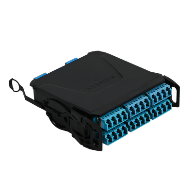 Módulo Plug & Play LightVerse, Hasta 24 Fibras, Base 12 Hembra, Shuttered LC/UPC para Fibra Monomodo, UL Loss