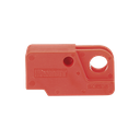 Dispositivo de Bloqueo LOTO para Interruptores Eléctricos de Palanca, de 15.2 x 22.3 mm, Color Rojo