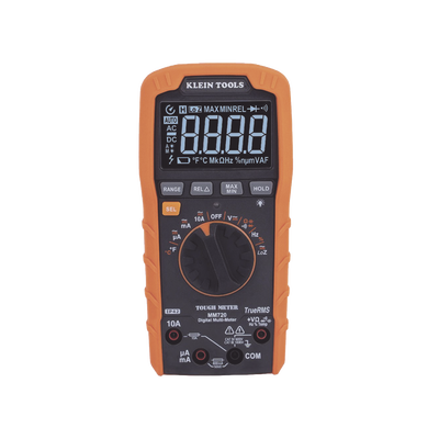 [MM720] Multímetro Digital de Rango Automático con TRMS 1000V Medición de Temperatura y Baja Impedancia