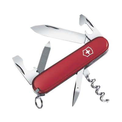 [3803] Navaja Victorinox de Bolsillo Sportsman Multiherramienta con 13 Funciones.