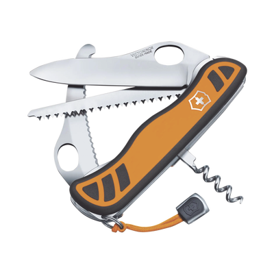 [MC9] Navaja Victorinox Grande Hunter XT Grip Multiherramienta con Cachas y 6 Funciones. Hojas para una Mano.