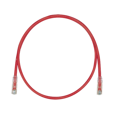 [UTPSP16RDY] Cable de Parcheo TX6, UTP Cat6, 24 AWG, CM, Color Rojo, 4.88 Metros (16 Pies)