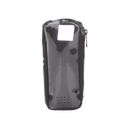 Funda Reforzada en Piel para Cinto, con Cierre y Amplio Visor Frontal Transparente para Radios Aéreos IC-A25.
