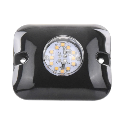 [X121A] Luz Oculta Ultra Brillante con 12 LED, Color Ambar
