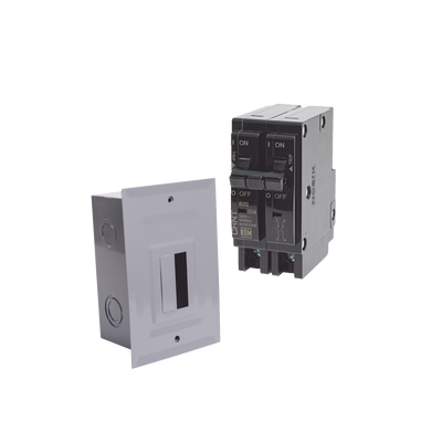 [KITC2Q215E] Kit Centro de Carga para empotrar con 1 Interruptor Térmico de 2 Polos, 15Amp 120/240Vca 10kA.