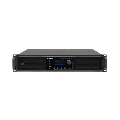 [PC412-DI] Amplificador de Audio de Alta Potencia |  4 x 1200w @ 8 ohms, 70/100V | DSP Integrado | Interfaz Dante
