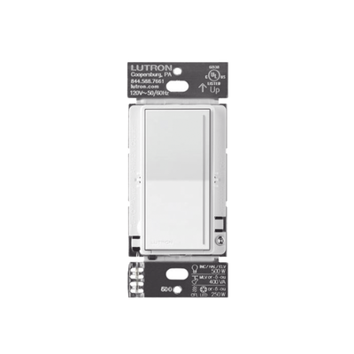 [RRSTRDWH] (RadioRa3) )Atenuador (dimmer) Auxiliar de pared, compañero de atenuadores multilocación. Usar en 3 vías o escalera.