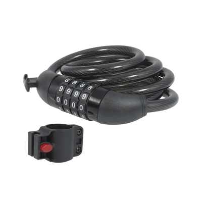 [SYS-14CN] Candado de Cable de Combinación/ Longitud 100 cm / Nivel de seguridad 3/ Discos Programables.